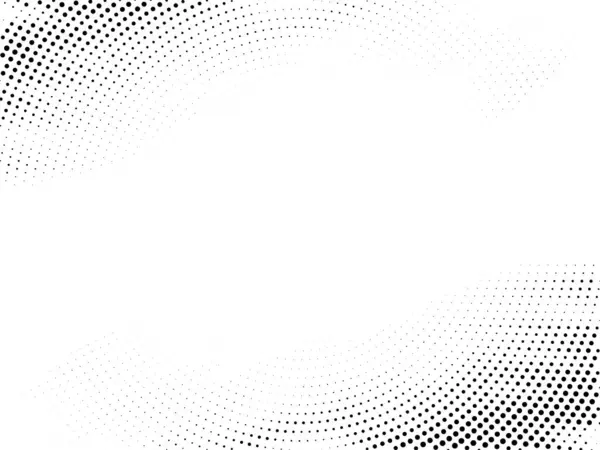 Modèle Abstrait Circulaire Demi Teinte Blanc Fond Vecteur Illustration De Stock