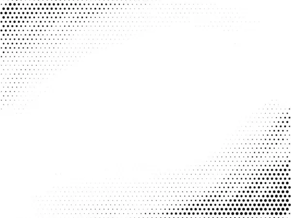 Абстрактний Точковий Напівтоновий Візерунок Дизайн Білого Фону Вектор Стокова Ілюстрація