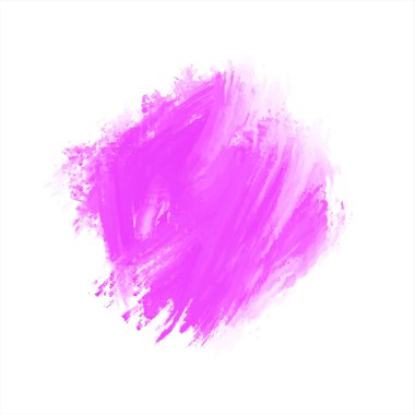 Dekoratif pembe suluboya fırça darbesi arka plan vektörü