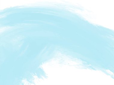 Yumuşak mavi dekoratif suluboya arka plan vektörü