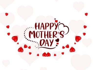 Mutlu anneler günü kutlama arka plan