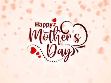 Mutlu anneler günü kutlama arka plan