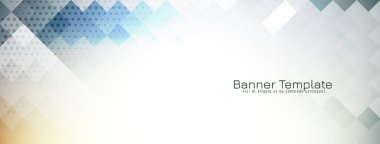 Zarif mozaik desenli iş afişi tasarım vektörü