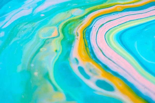 Modern Fluid Art Painting Abstract Decorative Marble Texture Background Liquid — Fotografia de Stock