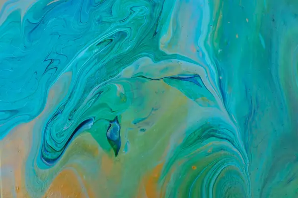 Beautiful Fluid Art Natural Luxury Painting Marbleized Effect Ancient Oriental — Stock Photo, Image