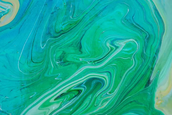 Beautiful Fluid Art Natural Luxury Painting Marbleized Effect Ancient Oriental — Stock Photo, Image
