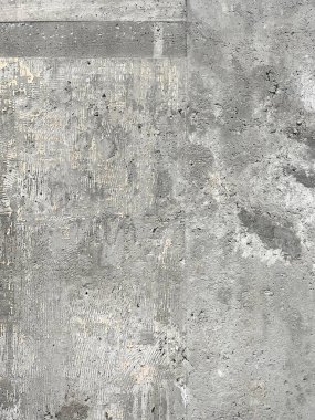 Bir binanın veya çitin kentsel beton duvarı. Beton doku. Desen ya da duvar kağıdı