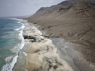  Santa Luzia Plajı, Cabo Verdes.