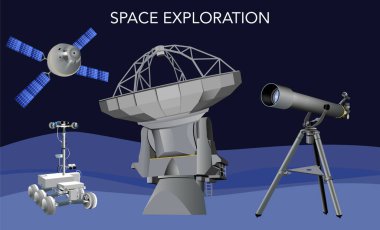 image on the theme of space exploration