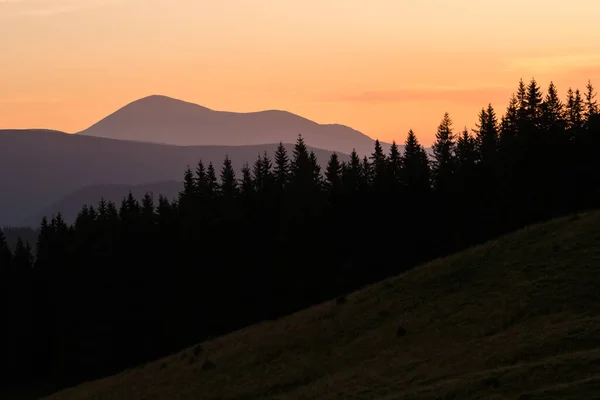 Petros Montaña Chornohora Montaña Las Montañas Los Cárpatos Ucrania — Foto de Stock