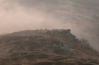 Karpat Dağları, Ukrayna 'da Borzava sıradağlarında sonbahar