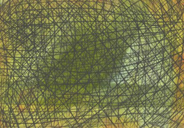 Gri çizgili yeşil arka plan. Dijital grafikler.