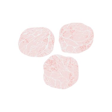 Deniz tarağı. Taze deniz ürünleri çizgi filmi düz stil, çiğ kabuklu deniz ürünleri çift kapaklı yumuşakça, gurme restoran menüsü ürünü, sağlıklı deniz mutfağı konsepti. Vektör izole illüstrasyonu.