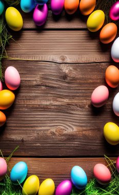 Pastel Easter eggs, Beautiful colorful easter eggs