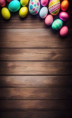 Pastel Easter eggs, Beautiful colorful easter eggs