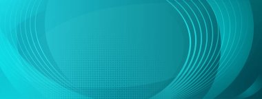 Kavisli çizgilerden ve açık mavi renkli küçük noktalardan oluşan soyut yarım ton arkaplan