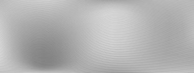 Gri renkli dalgalı çizgilerden oluşan soyut arkaplan