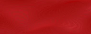 Kırmızı renkli dalgalı çizgilerden oluşan soyut arkaplan