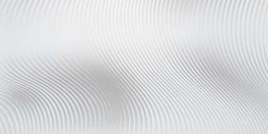 Abstract background of wavy lines in gray colors