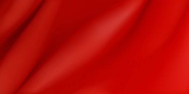 Birkaç katlı kırmızı kumaşın arkaplanı