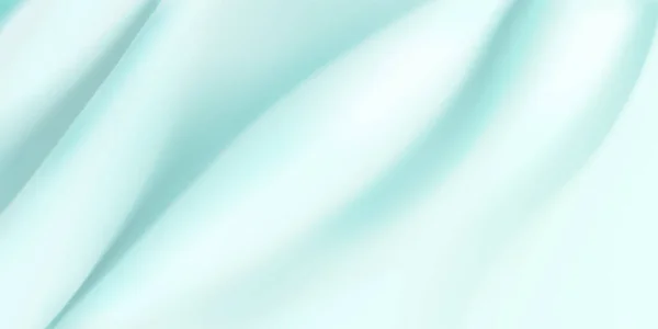 Фон Светло Голубой Ткани Несколькими Складками — стоковый вектор