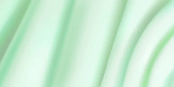 Фон Светло Зеленой Ткани Несколькими Складками — стоковый вектор