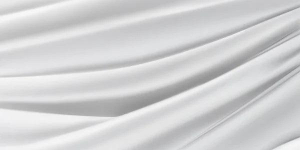 Sfondo Tessuto Bianco Con Diverse Pieghe — Vettoriale Stock