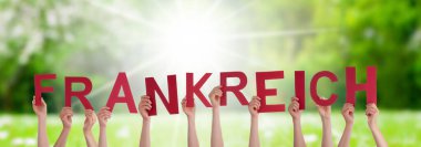 Frankreich 'in Almanca Kelimesi 