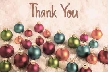 Teşekkür ederim, bir çok renkli Noel Balosu çeşitliliği simgeliyor, karda, klasik tarzda.