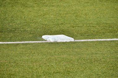 beyzbol sahası stadyum üzerinde tabanının yakın çekim