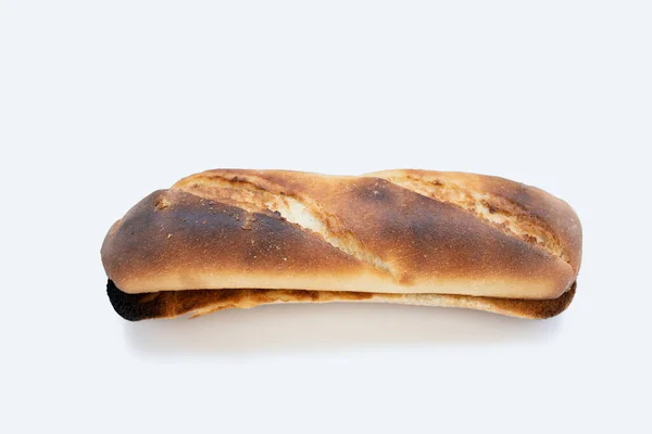 Burnt Toast Brödskivor — Stockfoto