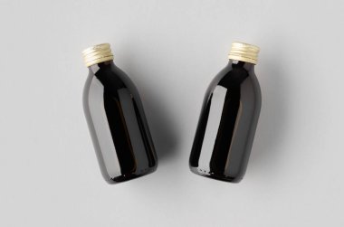 Soğuk kahve bardağı maketi...