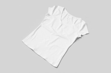 Kadın tayfa boyun tişörtü modeli..