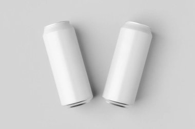 Büyük beyaz bira ya da alüminyum kutu..