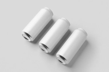 Büyük beyaz bira ya da alüminyum kutu..