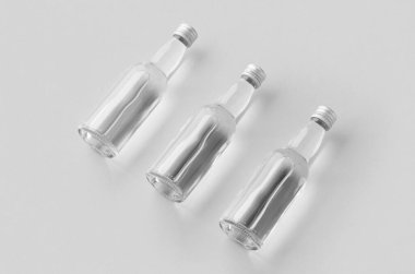 Minyatür ruhlar, içki şişesi maketi..