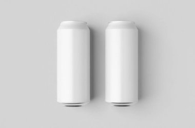 Büyük beyaz bira ya da alüminyum kutu..