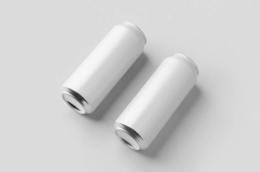 Büyük beyaz bira ya da alüminyum kutu..