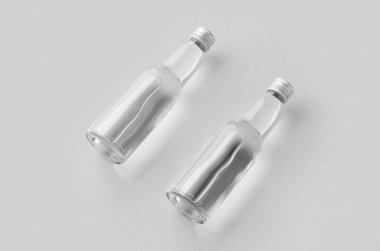 Minyatür ruhlar, içki şişesi maketi..