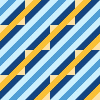 Renkli zigzaglar, elmaslar ve optik illüzyon, kusursuz geometrik vektör deseni. Kalın tasarım arkaplan, kumaş, duvar kağıdı, kapak tasarımı