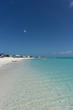 view of Los Roques in Venezuela, turquoise blue beaches, exotic beaches 