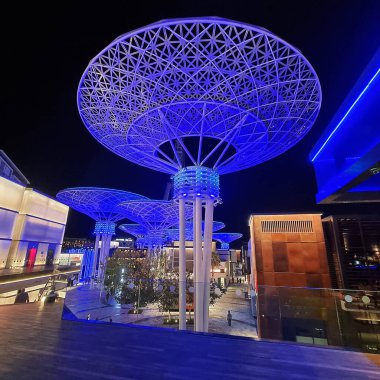 Dubai Blue Waters yürüyüş alanı