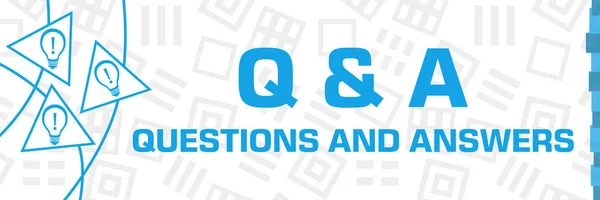Questions Answers Concept Image Text Bulb Symbols — Stock fotografie