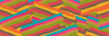 Background image with colorful lines.
