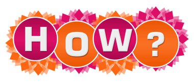 How text written over pink orange background.