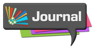 Journal text written over dark colorful background.