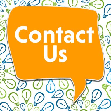 Metin ve ampul sembolleri ile bize konsept resim ile temas.