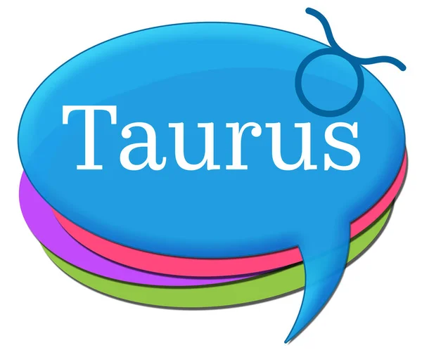 Taurus Konzeptbild Mit Text Und Dazugehörigem Symbol — Stockfoto