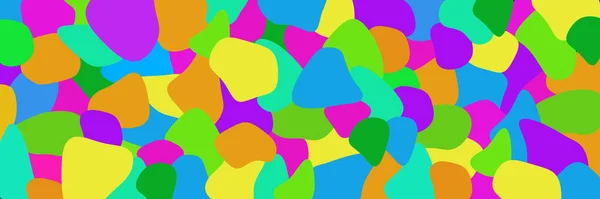 Colorful Background Image Random Shapes — Stock Photo, Image