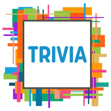 Renkli arkaplan üzerine yazılmış önemsiz metin.